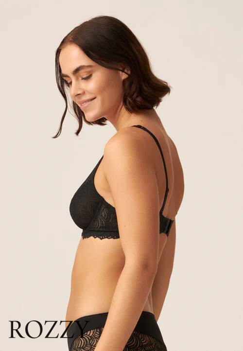 Бюстгальтер Naturana The Friday 7675 черный К