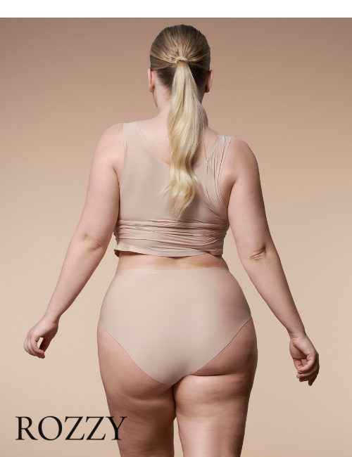 Трусы классика one-size Julimex Flexi-One Maxi Plus Size бежевый