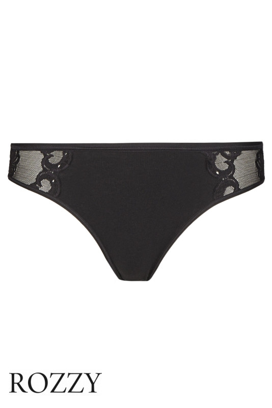 Трусы бикини хлопковые Nina Von C Slipboutique 4050880 черный