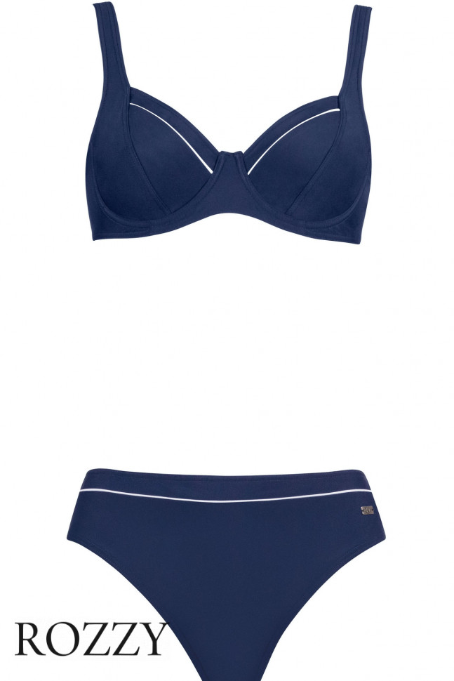 Купальник раздельный Naturana 72360 синий К