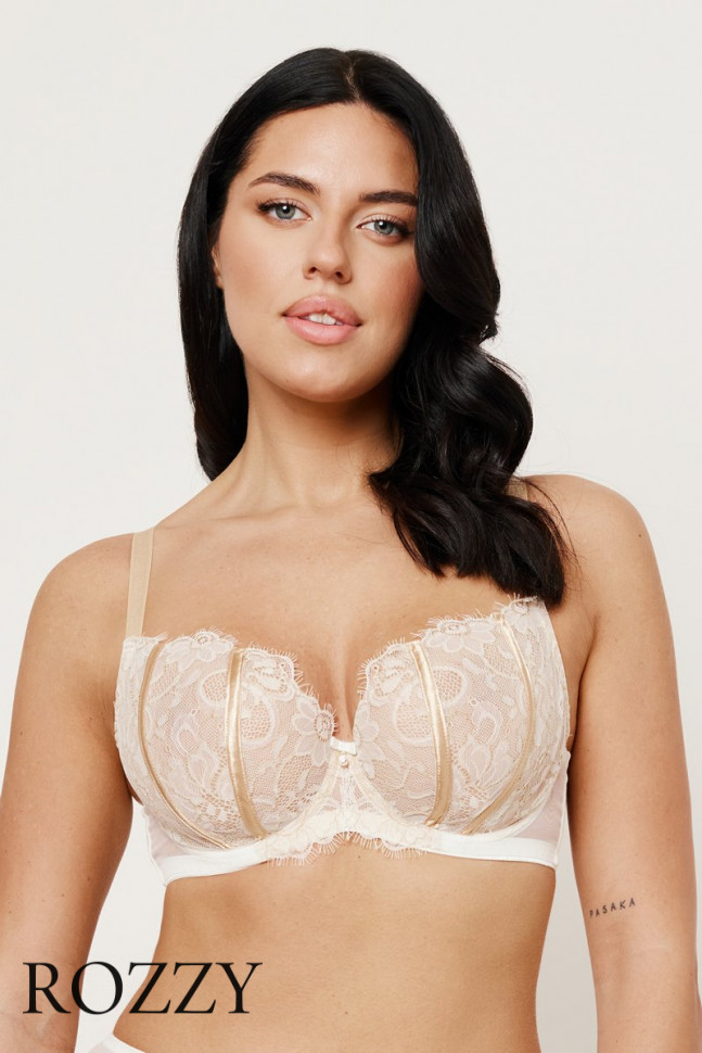 Бюстгальтер балконет Subtille Harmony Gold молочный/золото