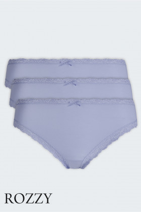 Трусы слипы Nina Von C Cosy 162058499 голубой (уп.3шт.)