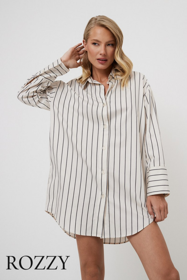 Сорочка хлопковая Aruelle Seraphine кремовый