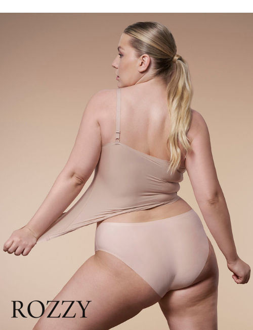 Трусы слипы one-size Julimex Flexi-One Classic Plus Size бежевый