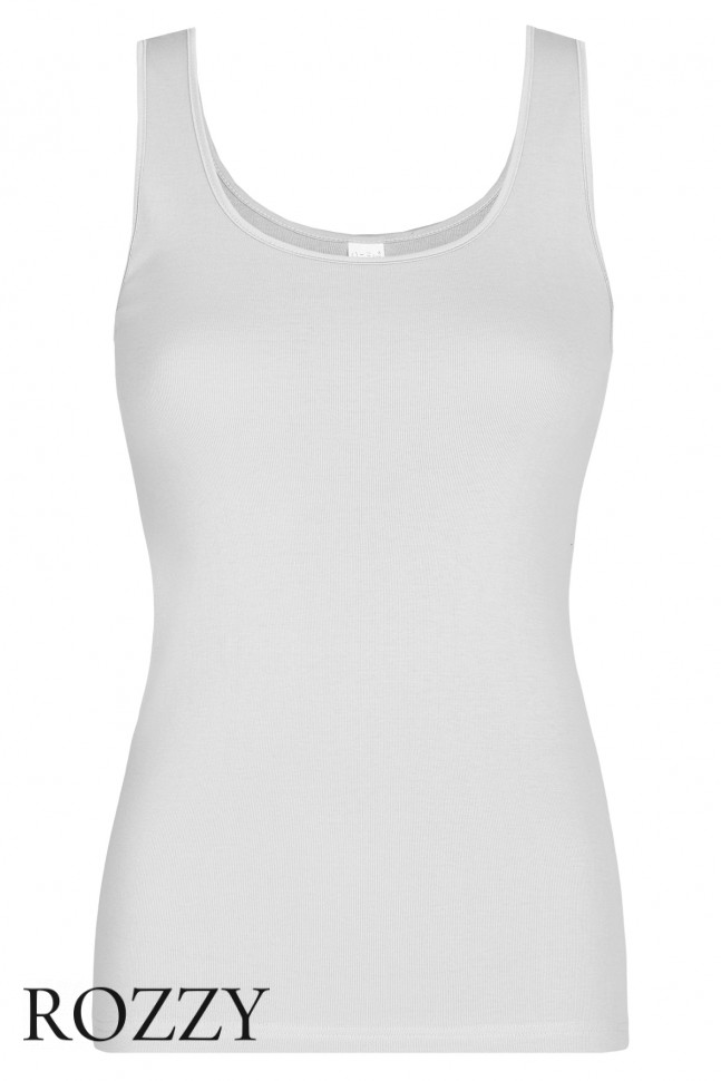 Майка хлопковая Nina Von C Daily 77302114 белый