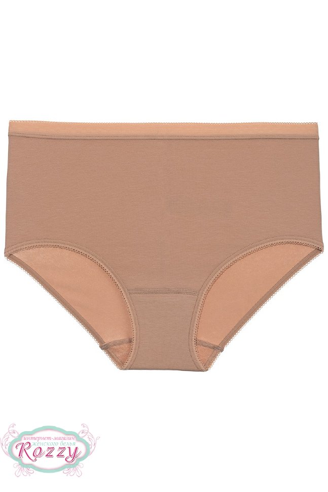 Трусы макси хлопковые Janira 31643 (уп.2шт.) белый, ванильный, песочный, черный 