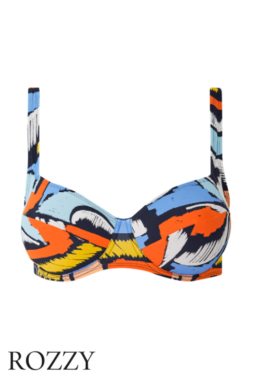 Бюстгальтер купальный Naturana 77118 разноцветный К