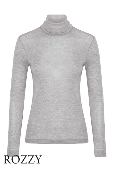 Водолазка шерстяная Madiva Zoe ML серый (21)