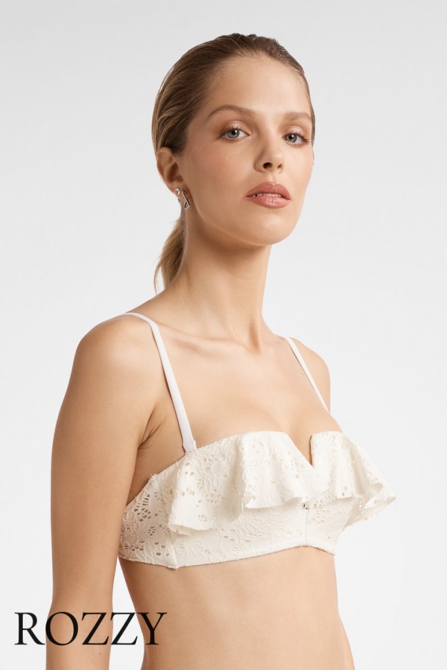 Бюстгальтер купальный Esotiq Folklore 40750 экрю