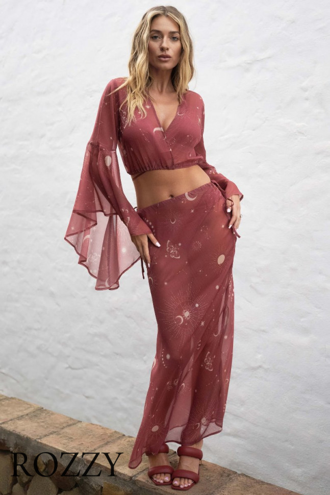 Топ пляжный Esotiq Lunar/88X 41715 террактовый