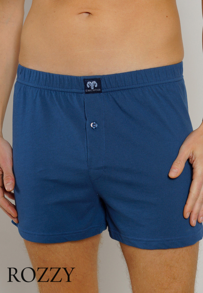 Трусы боксеры мужские Ceceba 002675/5XL-6XL синий (уп.2шт.)