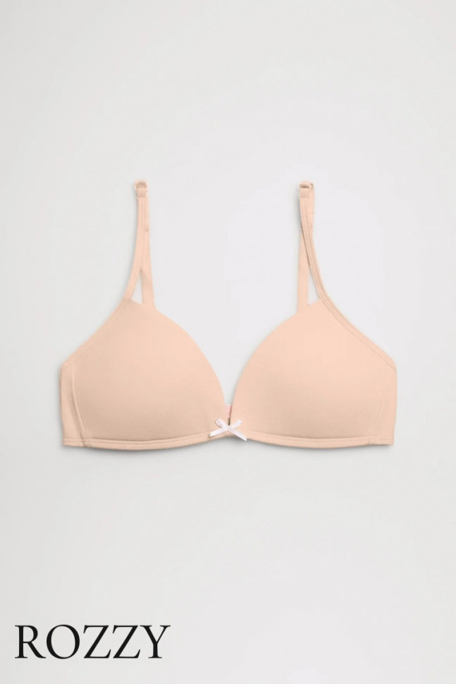 Бюстгальтер без косточек хлопковый Ysabel Mora 18802 телесный