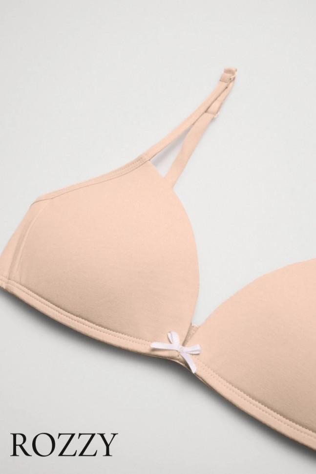 Бюстгальтер без косточек хлопковый Ysabel Mora 18802 телесный