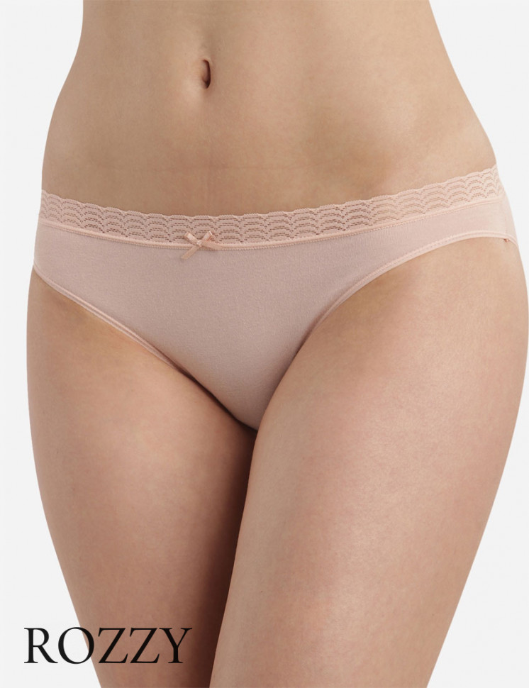 Трусы слипы хлопковые Dim Les Pockets Eco 09AJ телесный (уп.2шт.)