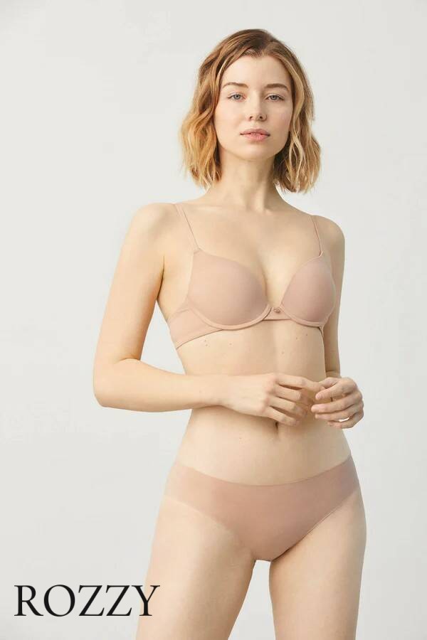 Трусы слипы хлопковые обрезные Ysabel Mora 19661 телесный