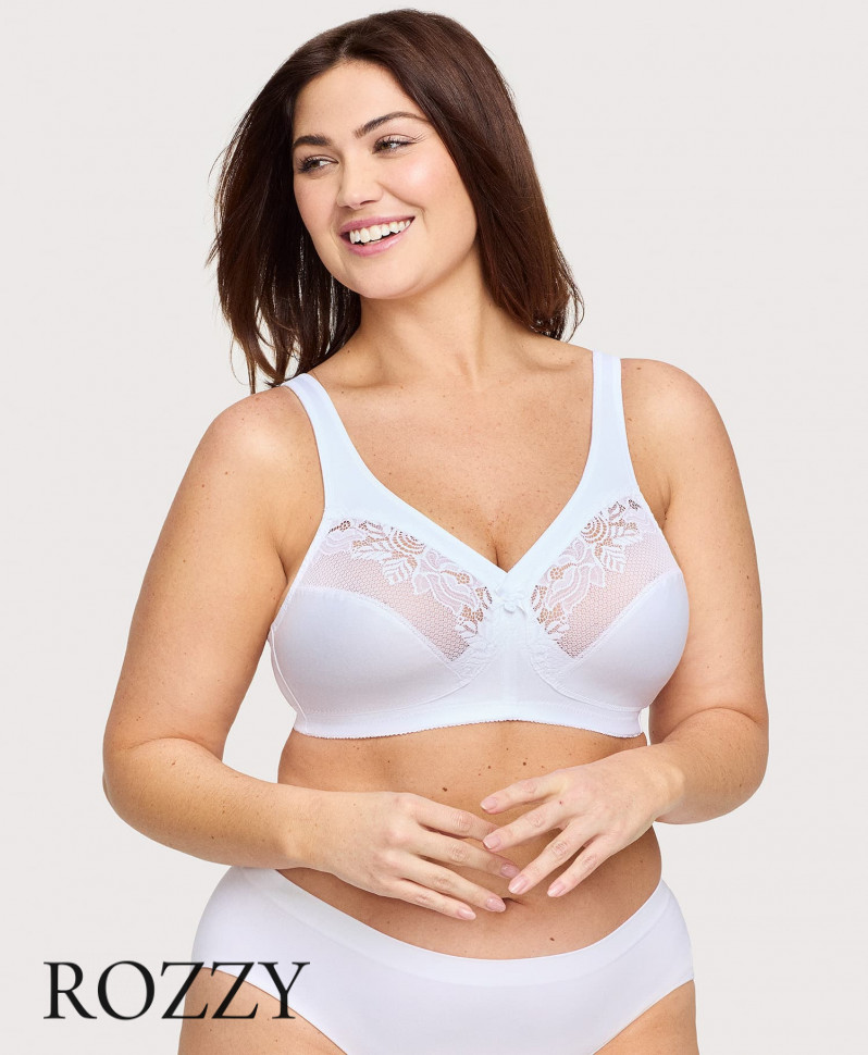 Бюстгальтер минимайзер без косточек Glamorise GI1003 белый