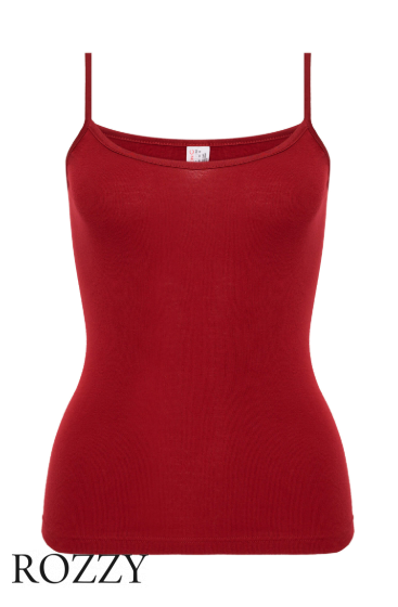 Майка хлопковая Nina Von C Daily 77310114 бордовый