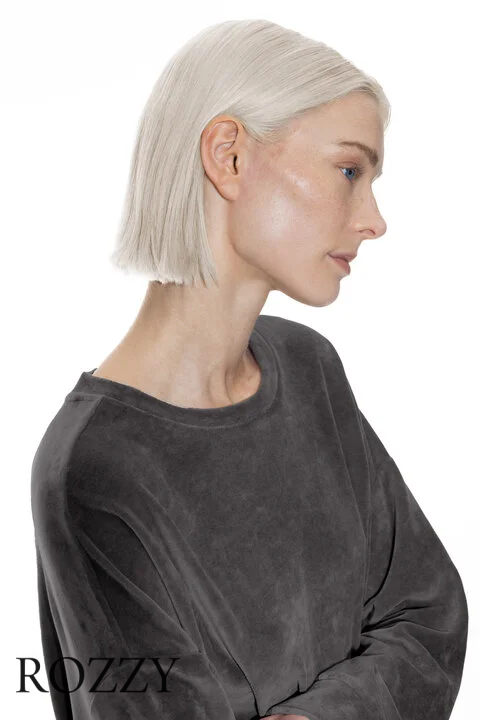 Джемпер домашний велюровый Mey Velvet Dream 1210021 серый