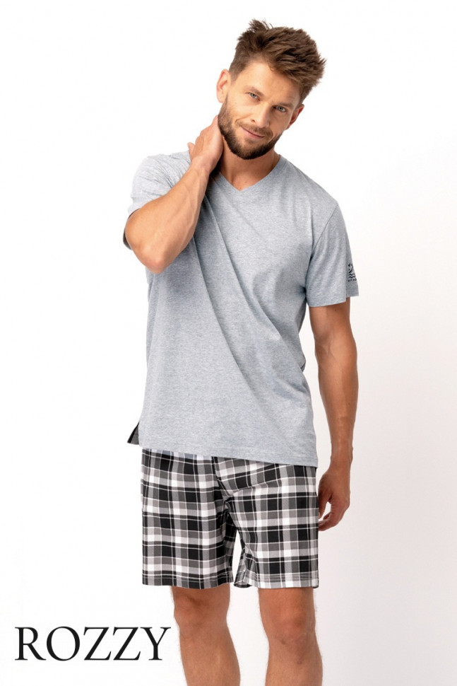 Пижама мужская Key MNS 460 серый