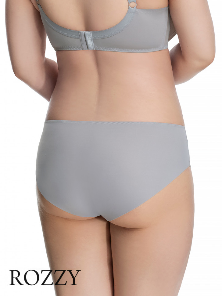 Трусы слипы обрезные Corin Angelina 02702 серо-розовый