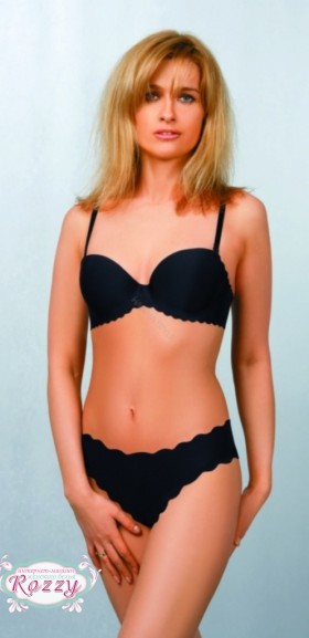 Бюстгальтер бесшовный Hanna Style 0160 черный 1