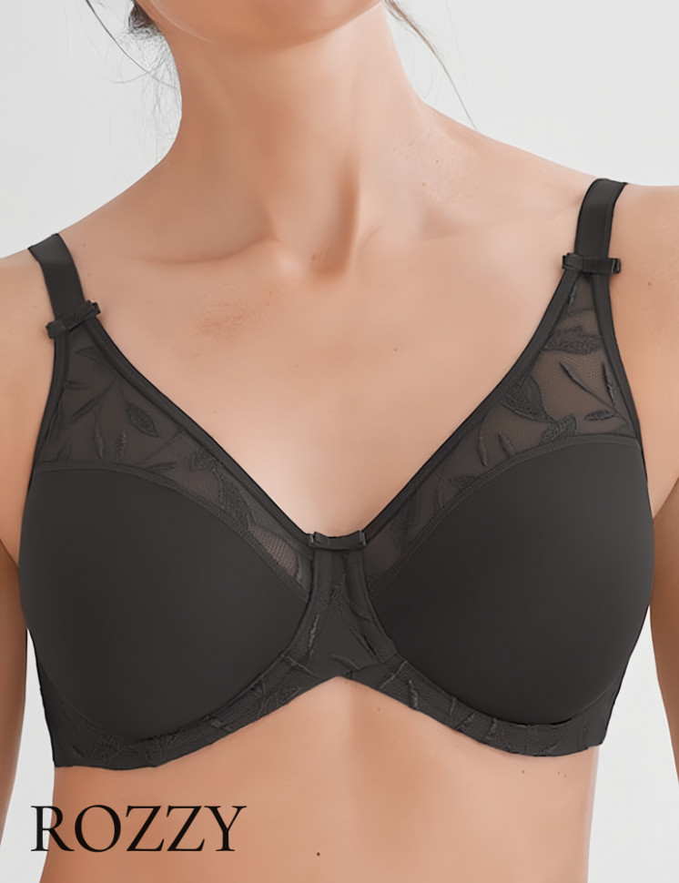 Бюстгальтер Felina Vision Deluxe 202289 темно-серый К+Ф