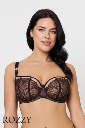 Бюстгальтер балконет Subtille Silvia Choco шоколадный