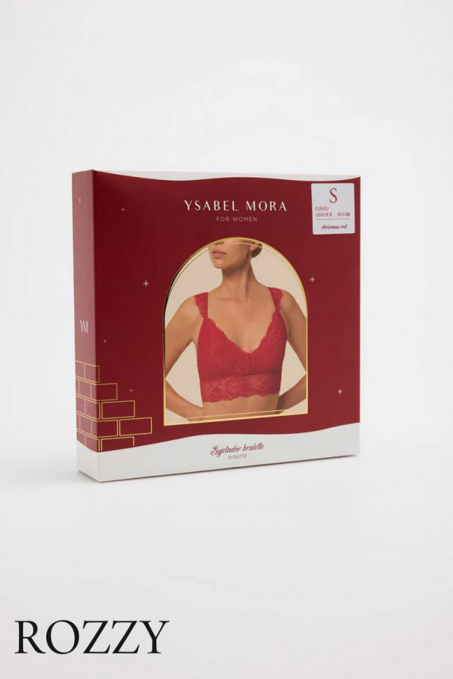 Бюстгальтер бралетт Ysabel Mora 10792 красный