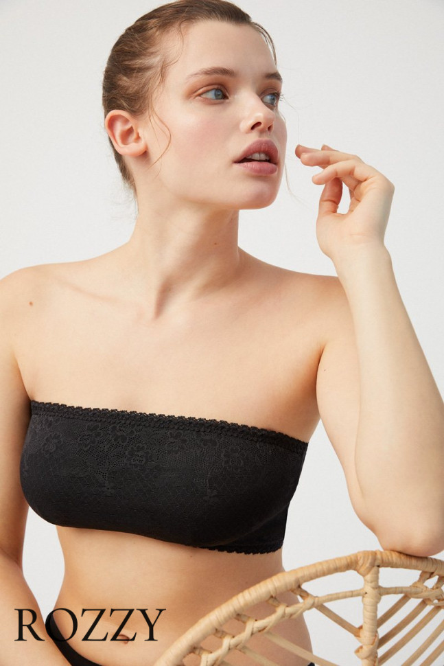 Бюстгальтер бандо Ysabel Mora 10036 черный