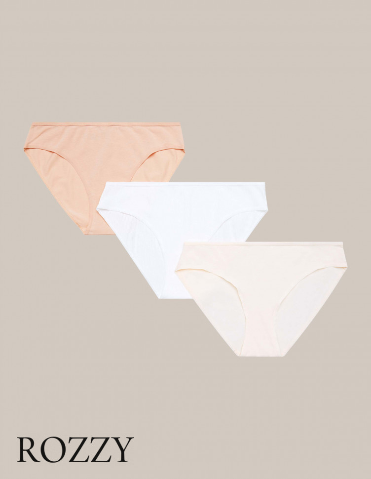 Трусы слипы хлопковые Esotiq Sol-Sol 42270 мультиколор (уп.3шт.)