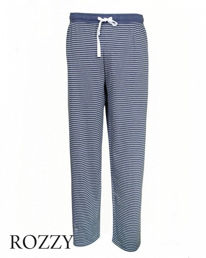 Брюки пижамные мужские Ceceba 030932/S-3XL синий/полоска 