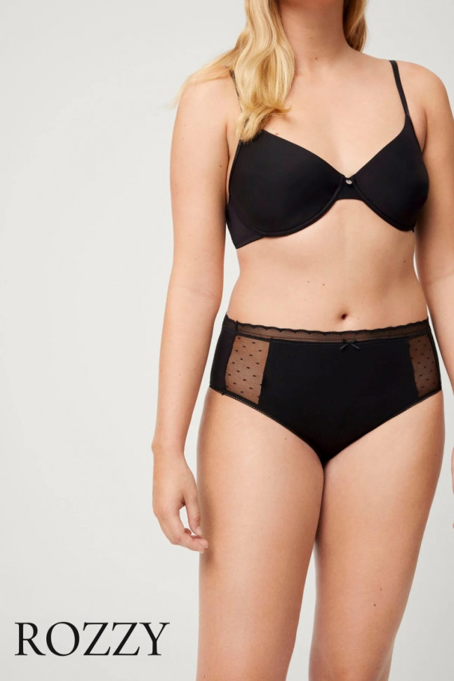 Трусы классика хлопковые Ysabel Mora 19536 черный