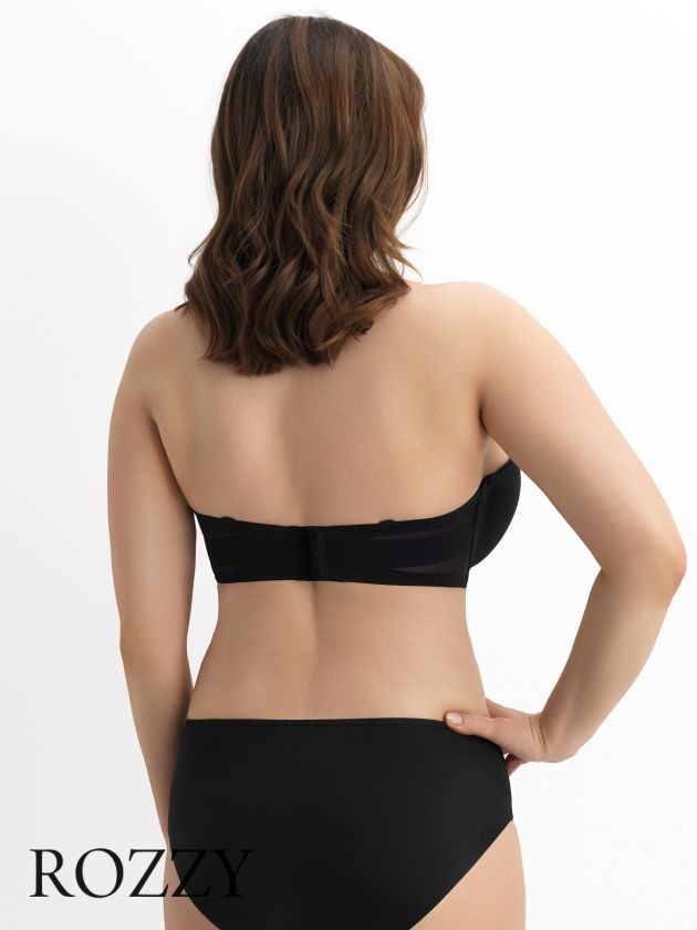 Бюстгальтер балконет трансформер Corin Karolina 25706 черный 
