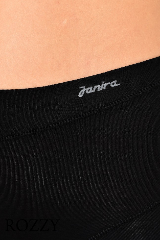 Трусы макси хлопковые Janira Cotton Band 31863 белый, песочный, черный