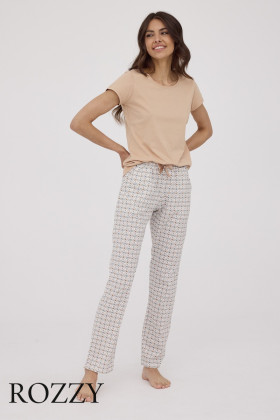Пижама хлопковая Cornette Bonnie 797 бежевый