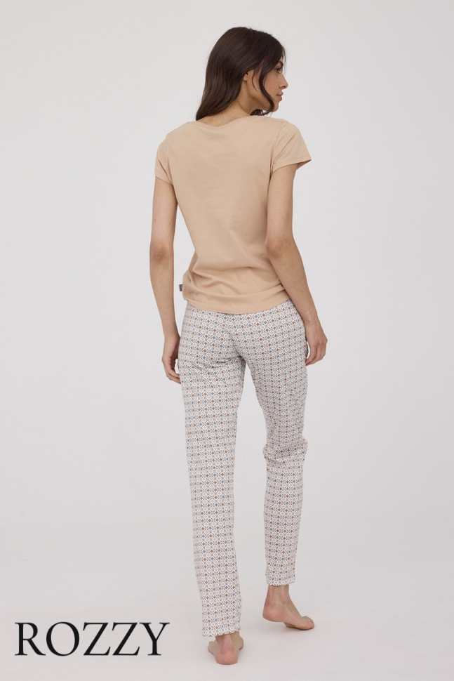 Пижама хлопковая Cornette Bonnie 797 бежевый