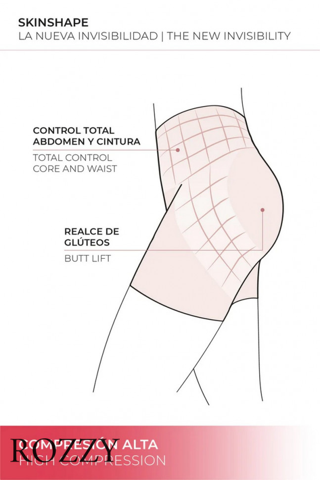 Панталоны корректирующие Ysabel Mora 19638 телесный