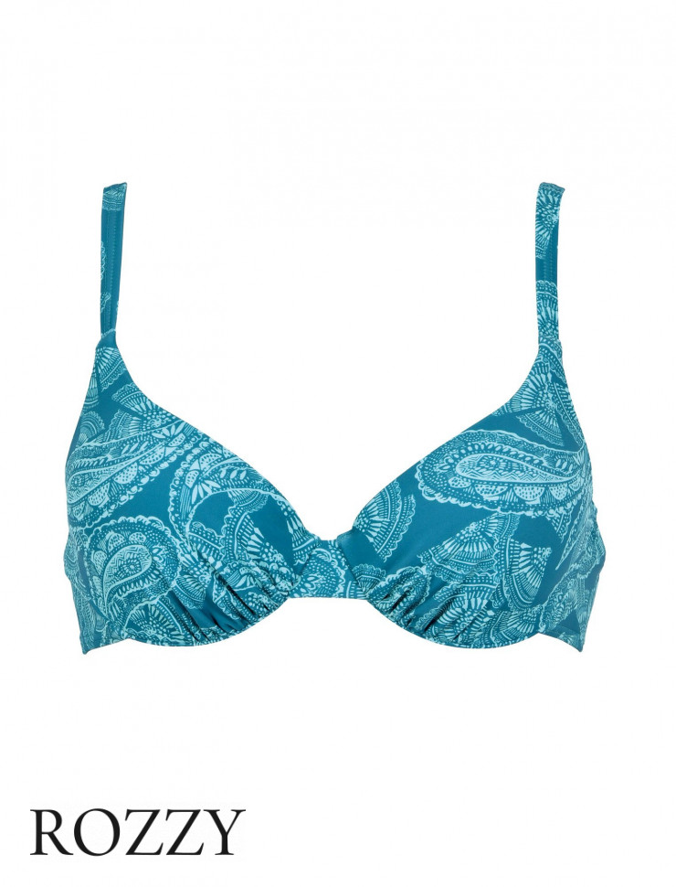 Бюстгальтер купальный Naturana 77044 бирюзовый Ф