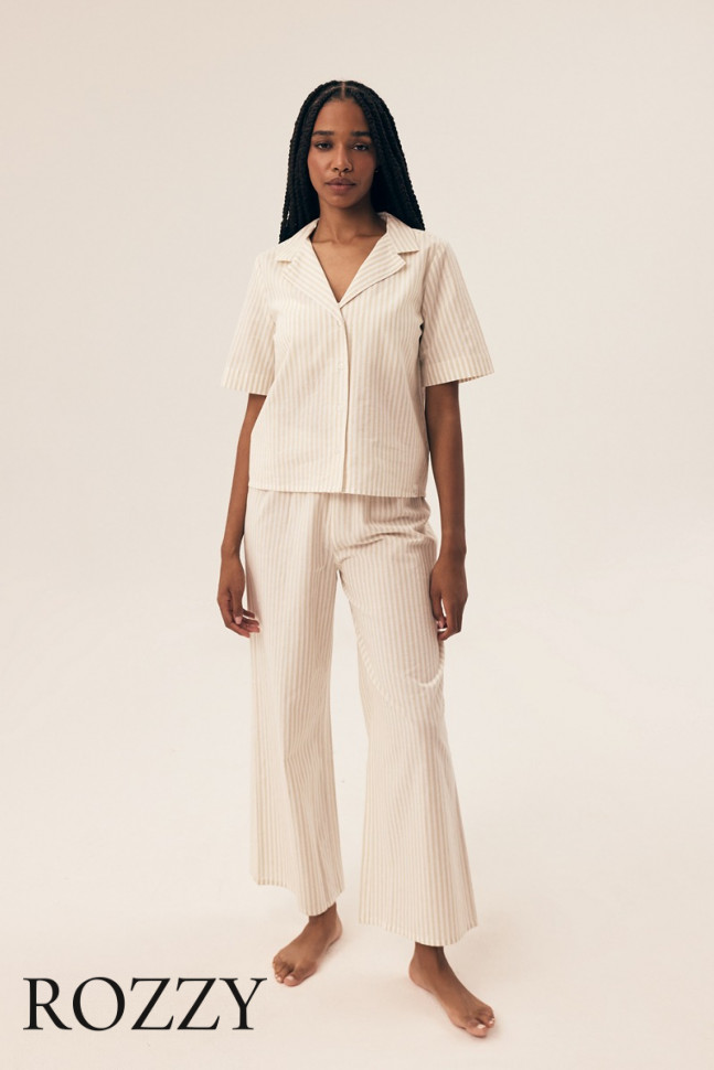 Пижама хлопковая Esotiq Rossini/08X 42693 песочный