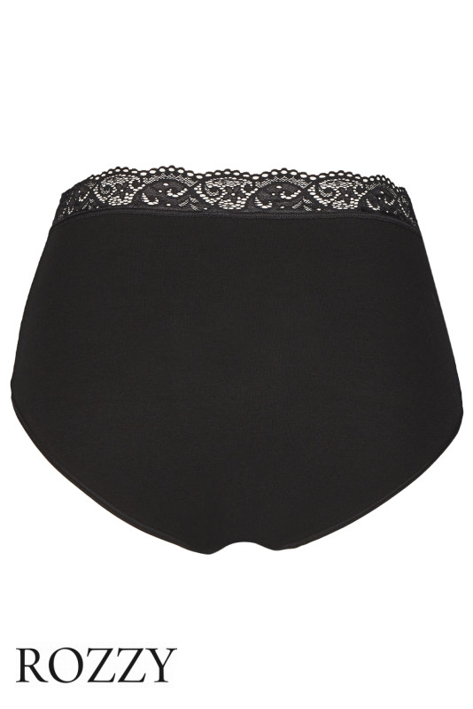 Трусы макси хлопковые Nina Von C Slipboutique 40160374 черный