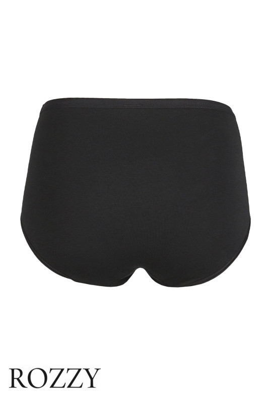 Трусы макси хлопковые Nina Von C Base 40160122 черный