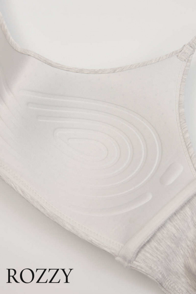 Бюстгальтер-топ без косточек Esotiq Comfie/90X 43730 светло-серый