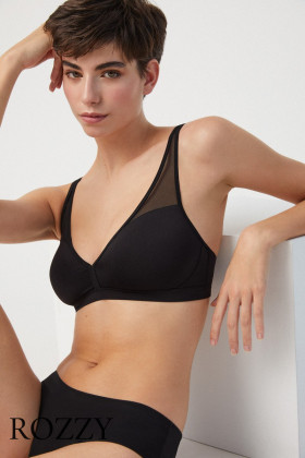 Бюстгальтер без косточек Ysabel Mora 10018 черный