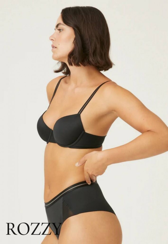 Бюстгальтер Naturana The Monday 7658 черный К