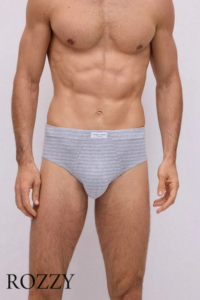 Трусы слипы мужские Ysabel Mora 20401 темно-синий/светло-серый (уп.2шт.)