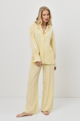 Пижама вискозная Aruelle Solara Set желтый