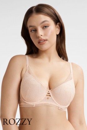 Бюстгальтер пуш-ап Esotiq Kaybella 40479 пудровый