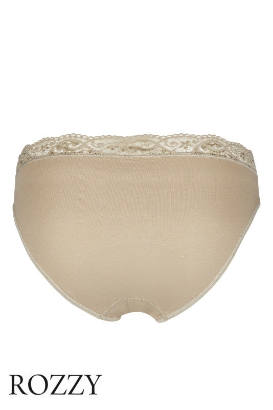 Трусы слипы хлопковые Nina Von C Slipboutique 4020374 бежевый