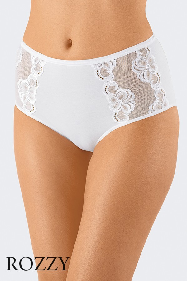 Трусы макси хлопковые Nina Von C Slipboutique 40160880 белый