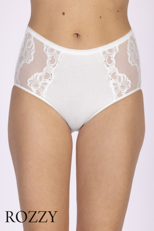 Трусы макси хлопковые Nina Von C Slipboutique 40160880 белый